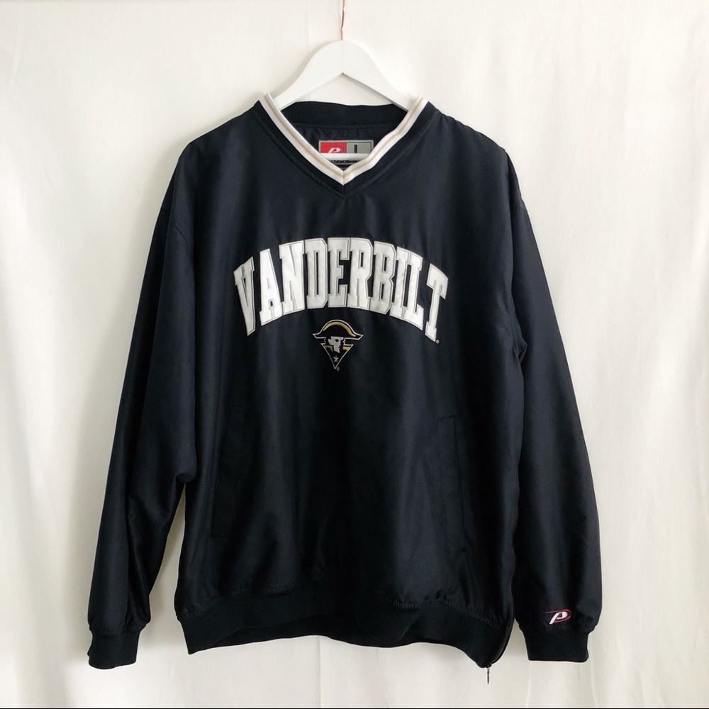 Vanderbilt University Pullover Windbreaker Size L